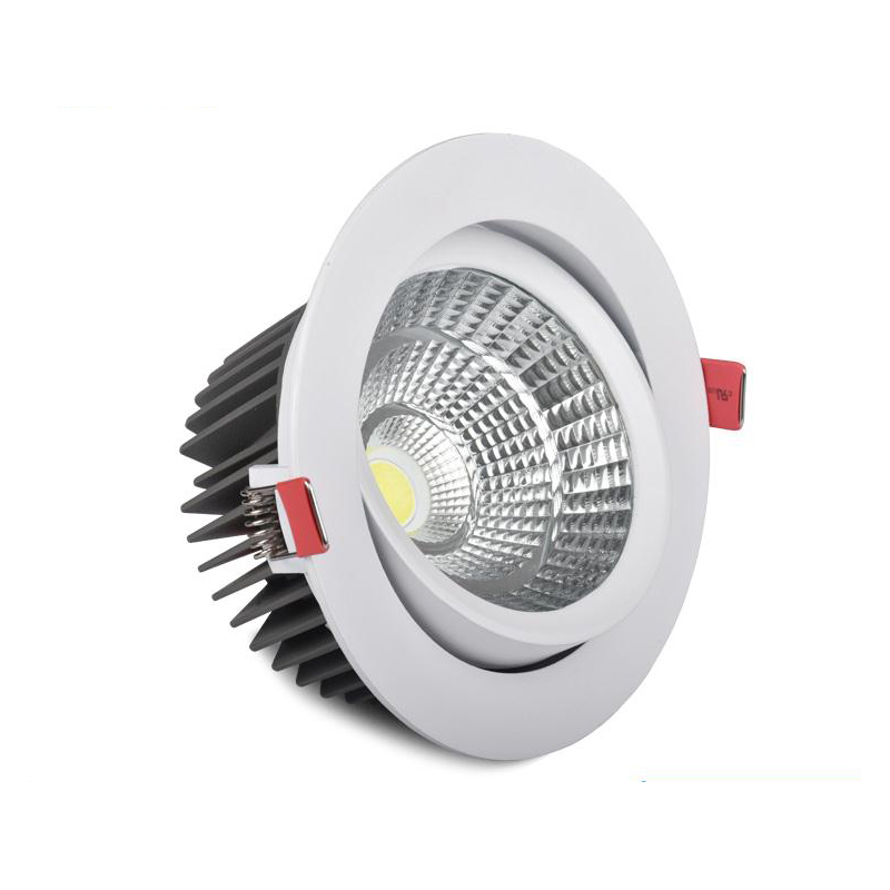 korkea lumen upotettuna paikan valo 7w 10 w 12w downlight