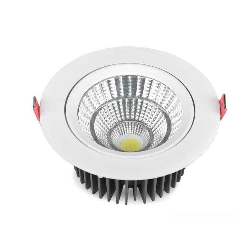 korkea lumen upotettuna paikan valo 7w 10 w 12w downlight