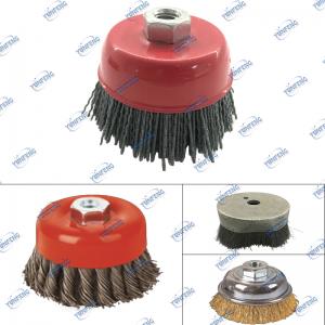 Valmistaja Custom Rust Removal Cup Wire Brush Twist tyyli poistaa ruoste ja maali