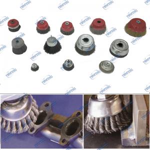 Valmistaja Custom Rust Removal Cup Wire Brush Twist tyyli poistaa ruoste ja maali
