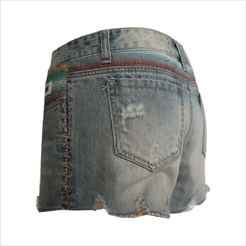 mukava design rip-denim lyhyt WS001