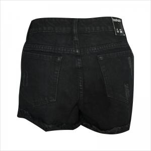 musta denim rip short WS1434