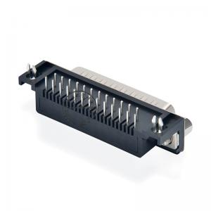 oikea kulmainen d sub 25-nastainen urosliitin