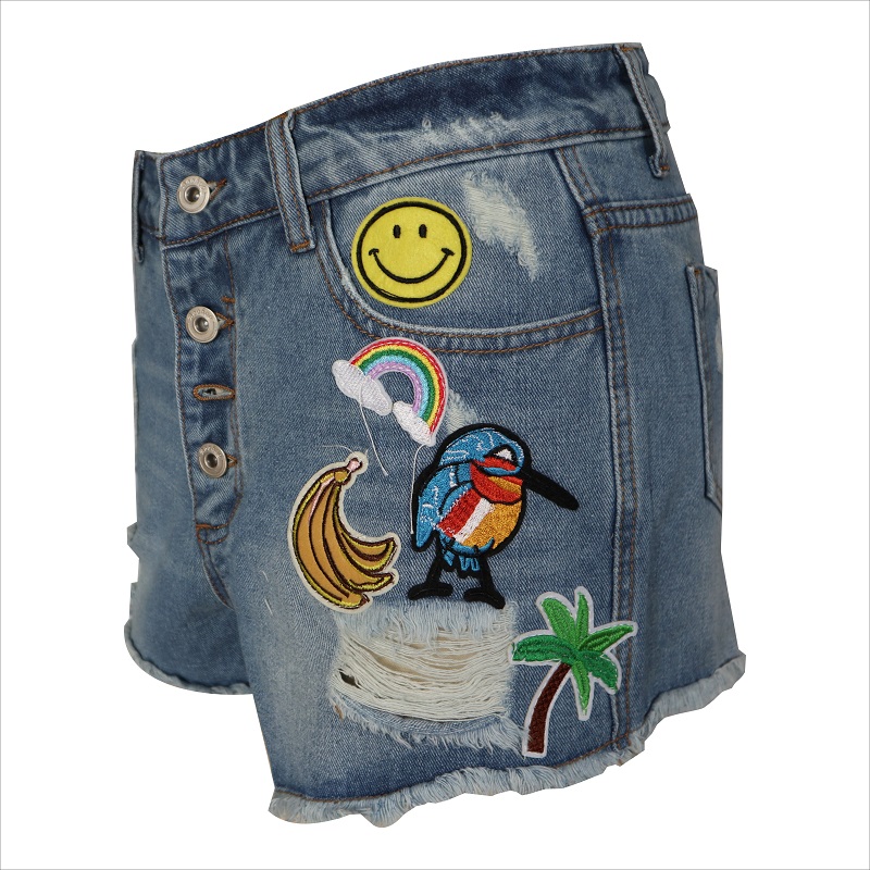 patch-kirjonta jean shortsit WS10119