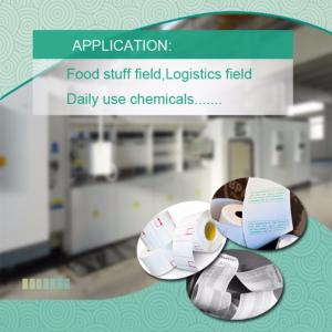 Rtm-75 erittäin herkkä terminen BOPP-synteesipaperi Zebra-viivakooderille