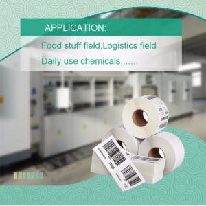 Rtm-75 erittäin herkkä terminen BOPP-synteesipaperi Zebra-viivakooderille