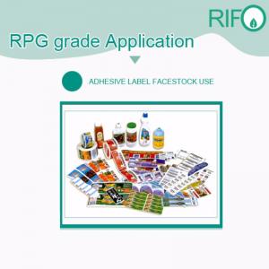 Offset-, UV-tulostettava, joustava, tulostettava PP-synteettinen paperi henkilökohtaiseen hygieniaan