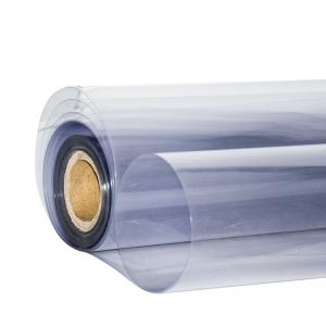 Korkealaatuinen ruoka-aste Kiina Blue PVC Stretch Film