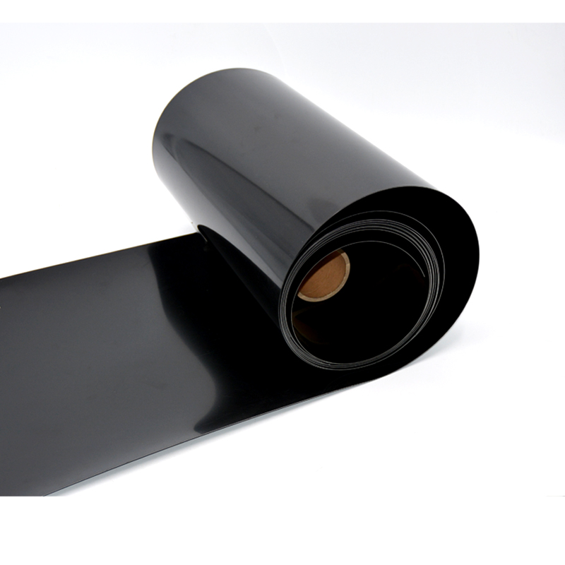 Jäykkä musta korkea iskunkestävä väri-PS-polystyreeni HIPS-muovilevy Joustava 1MM