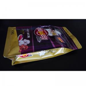 muovinen lemmikkieläinten ruoka laukku räätälöity logo ja koko