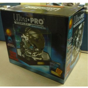 Jalkapallokypärän lasinäyttö