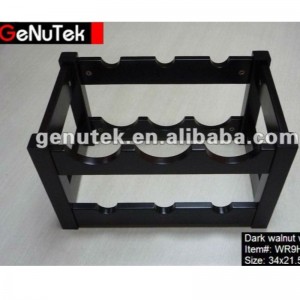 6 pulloa säilytettävä viini teline