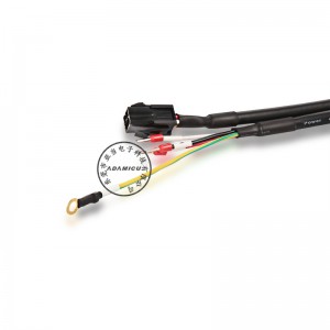 teollisuuden kaapelitoimittajat ASD-A2-PW0003 Delta-servomoottori joustava virtajohto