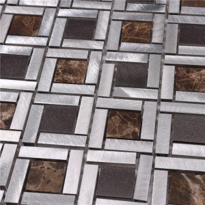 Sisustus Marble Exterior Wall Clading Mosaic Tile