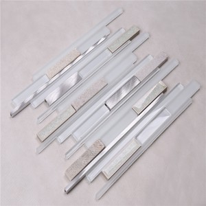 HSD124 Factory Direct Ocean Blue kristalli lasi Mosaic Tile