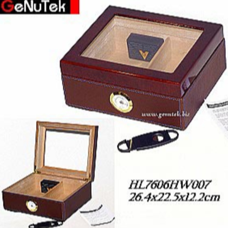 Puu 50 lasilasi Top Cigar Humidor