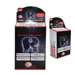 2018 Kannettava POS-kartonkilattiateline, myynninedistämistuotteiden pop-pahvipöytä