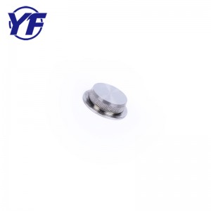 Ruostumattomasta teräksestä valmistetut pyöreät kierteiset välilevyt pyöreät metalliset välilevyt, joiden laatu on paras