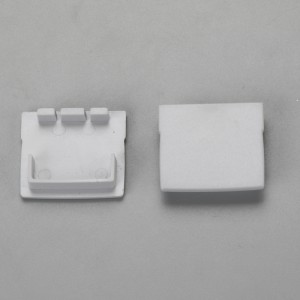 LED-profiilin alumiinikanavajärjestelmä, jossa on kansi- ja päätykannet LED-nauhalaitteille