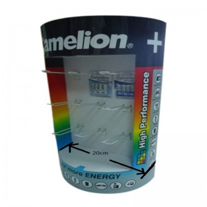 Kosmeettiset pahvikortit esittävät myyntipistettä