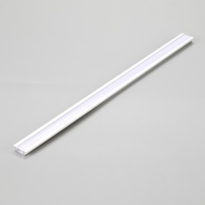 1M upotettu alumiininen LED-valoprofiili LED-nauhavalolle, jossa kansi on mukautettu