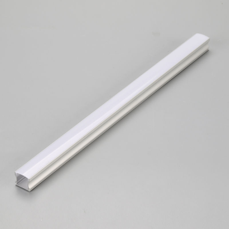 Joustava LED Alu -profiili alumiinia kaappiin, LED-alumiininen ekstruusioliuska LED-profiilin pinta-asennettava lineaarinen valopalkki