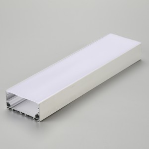 76 * 35 alumiininen puristeprofiilit LED-nauhavalon LED
