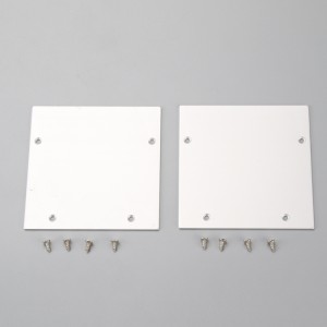 U-muotoiset lineaariset LED-profiilit alumiinia