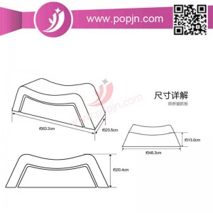 2018 UUSI Taitettava aaltopahvikotelo Cat Scratcher