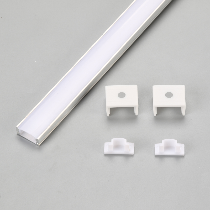 LED-alumiiniprofiili LED-nauha, SMD5050 LED-valopalkki, alumiininen LED-profiili Valo, LED-valoprofiili