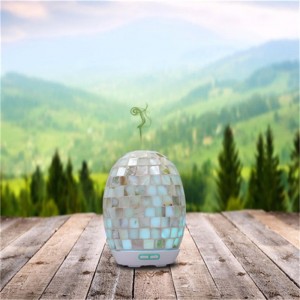 Tukkuhinta korkealaatuinen mosaiikki paster lasi aromi öljy hajotin