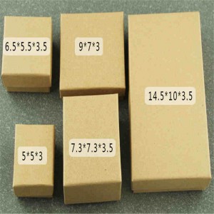 Taitettava käsityöläispakkaus, taitettava kraft-pakkauspaperi