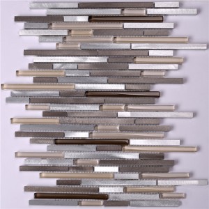 HLC46 Lasiseos Alu-kylpylaattojen mosaiikki kotiin