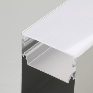 Puristettu alumiininen U-kanavainen LED-nauha lineaarinen profiili