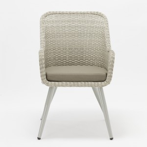 alumiini rottinki ulkokalusteet asettaa suorakulmio pöytä 6 tuolia