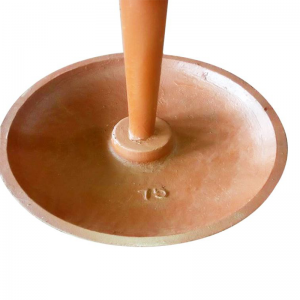 Big Mooring Mushroom Anchor Maalattu punainen