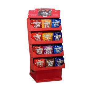 FSDU-lattiapahvipaperi Näyttö POP-kartonkiteline pullon juomalle