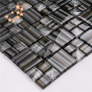 AE40 Moderni muotoilu koristeellinen kristalli lasi mosaik ulkokäyttöön