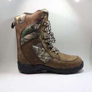 Nubuck-nahkaverho Camo Hunter -jalkineilla