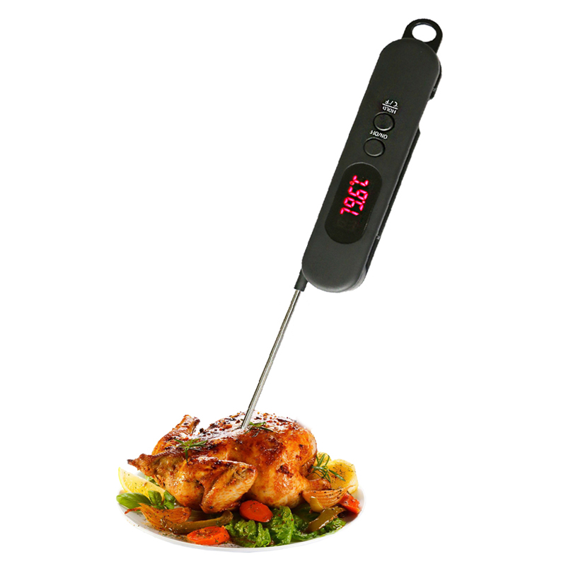 2019 Alibaba.com LED-näyttö Digitaalinen lihan lämpötilan mittaus Erittäin nopea lukemisen lämpömittari
