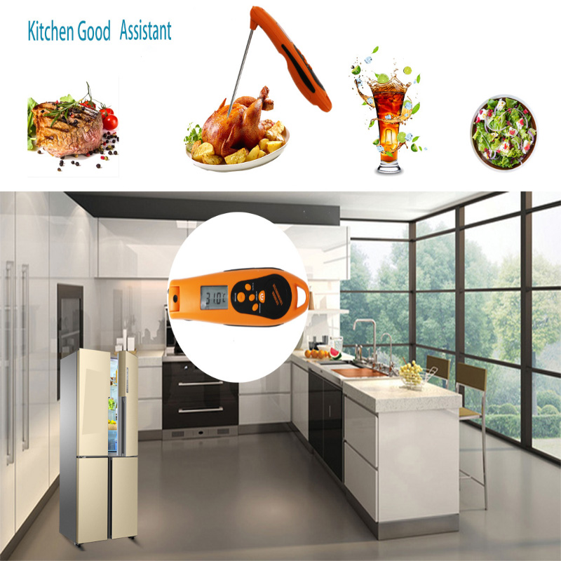 Digitaalinen lihan keittäminen elektroninen lämpömittari keittiön ruoan lämpötilan mittaukseen