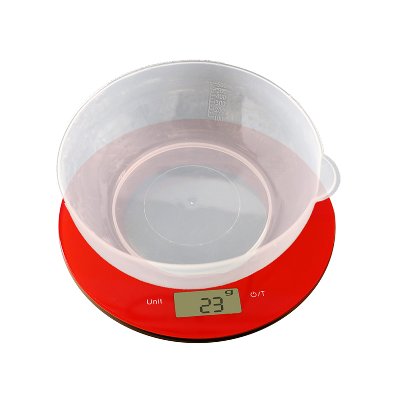Mukautettu nestekidenäyttö Automaattinen kytkentäalustan mittakaava Digitaalinen keittiön mittakaava