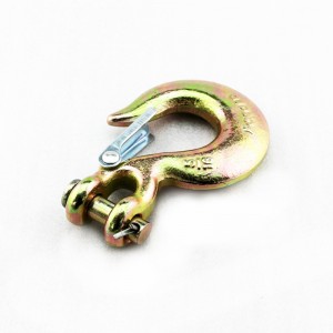 G70 Taotut metalliseos A331 Clevis Slip-koukku, jossa lukko YZ