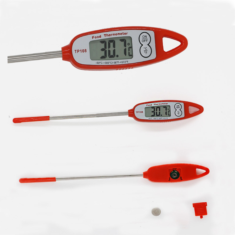 Low Cost High Quality Single Use vedenpitävä lämpötila Data Logger Food Thermometer