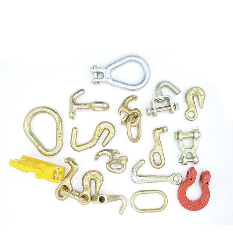 G70 Alloy Clevis Lug Link Valkoinen sinkitty