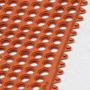 Lukittuva SBR-kumi Viemärikumimatto hiihtokeskuksiin ja leikkikenttään