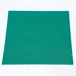 Haponkestävä liukumattoman kylkiluun kumilevyrulla autotalliin