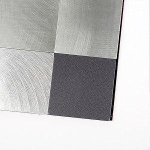 Kuori ja kiinnitä laatta Backsplash keittiökylpyhuoneen mosaiikkitarraan