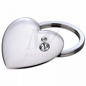 Metallinen avaimenperä kristalleilla_63711