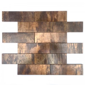 Kupari Backsplash-mosaiikkilaatta kylpyhuoneeseen ja sisustukseen